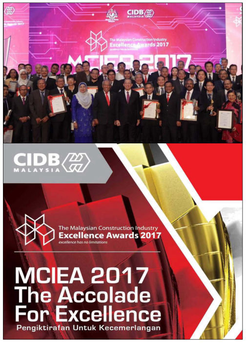 Malaysian Construction Excellent Award 2017